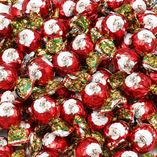 Creme Filled Milk Chocolate Santa Twists 1kg