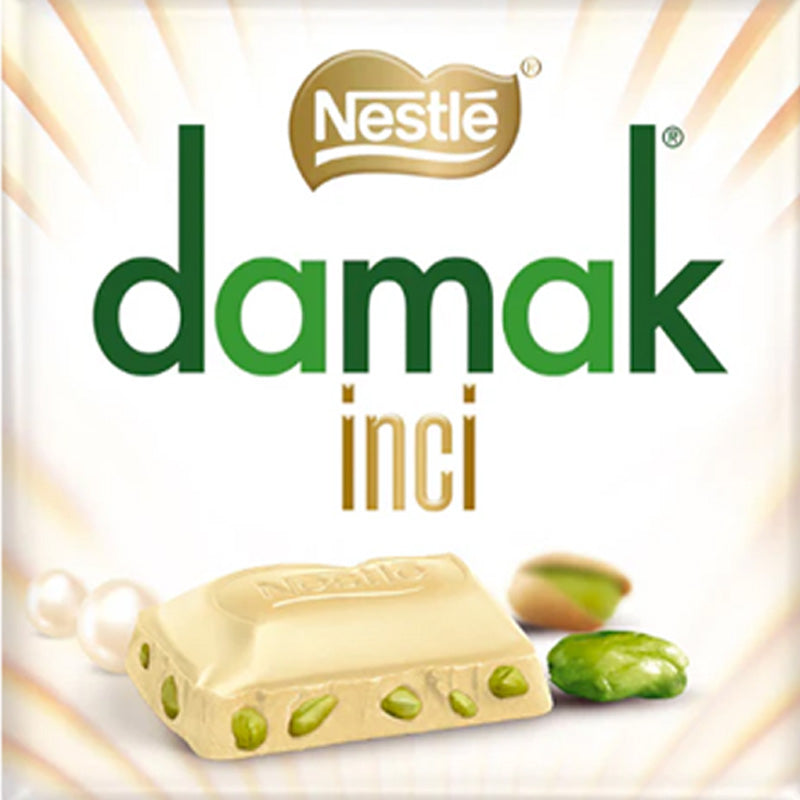 Nestlé Damak White Chocolate with Pistachios & Baklava 60g (Box of 6)