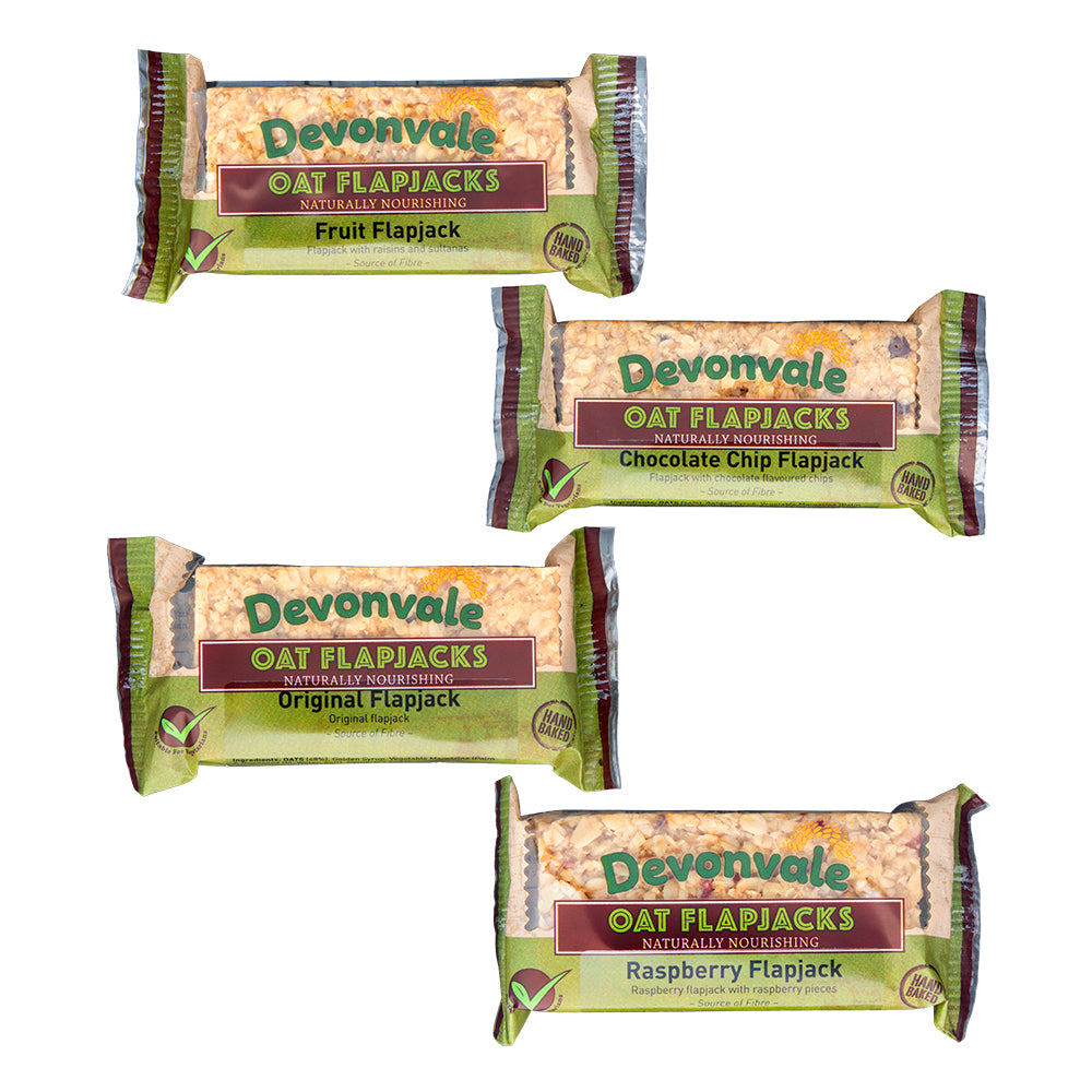 Devonvale Oat Flapjacks Selection 90g (Box of 24)