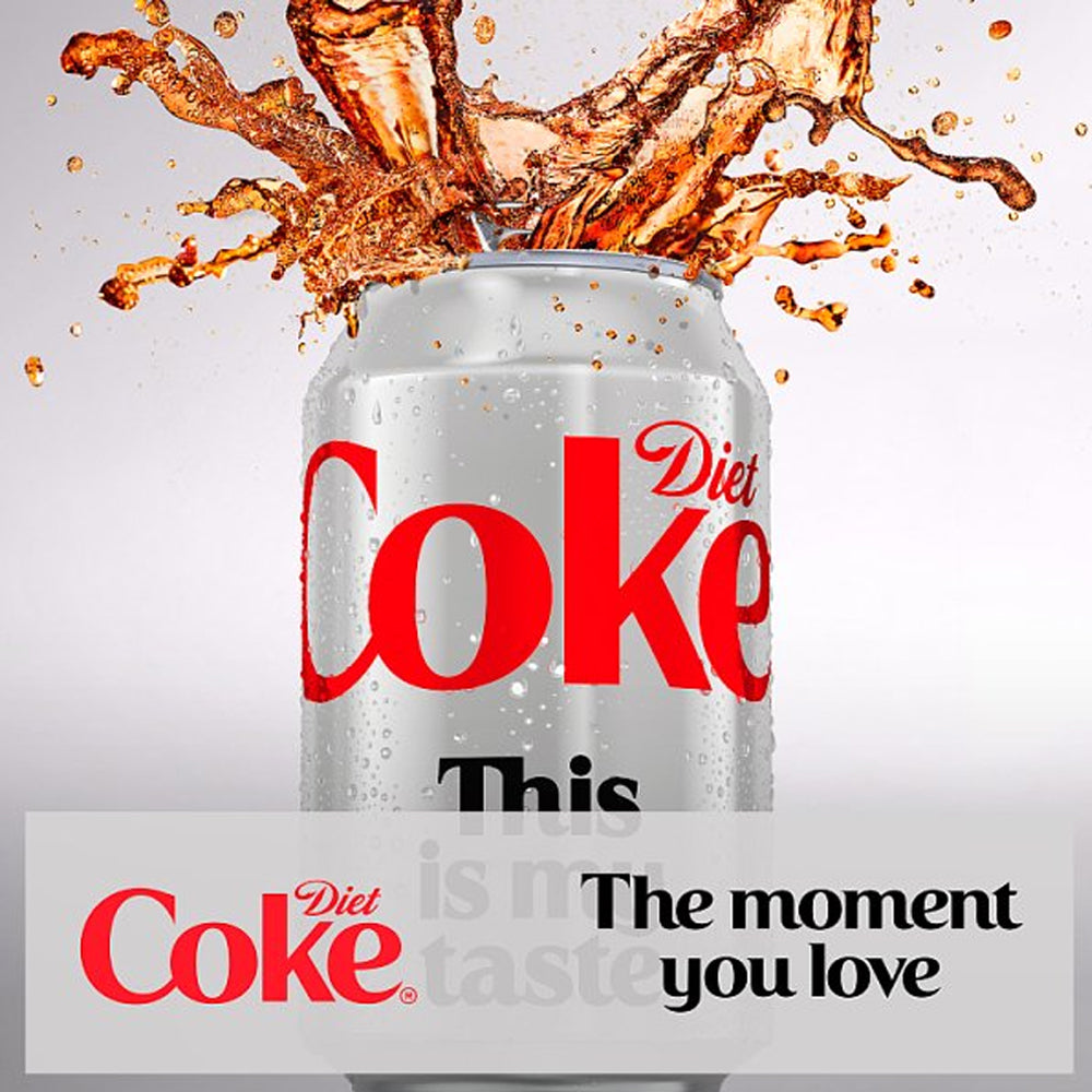 Diet Coke 330ml PM Cans (Case of 24)