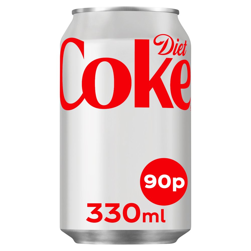 Diet Coke 330ml PM Cans (Case of 24)