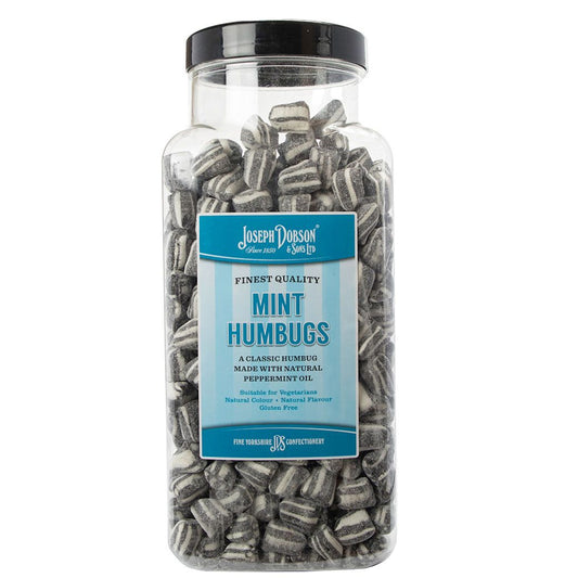 Dobsons Mint Humbugs Jar 2.72kg