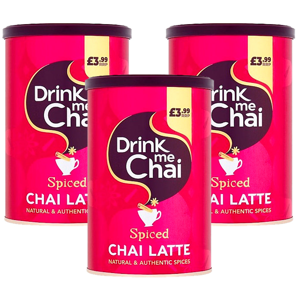 Drink Me Chai Spiced Chai Latte 250g PMP (3 & 6 Packs)
