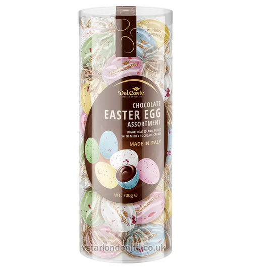 DelConte Chocolate Easter Egg Assortment 700g