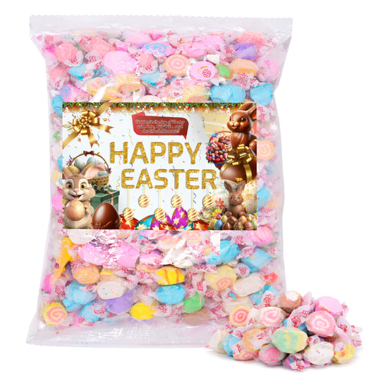 Easter Taffy Town Mixed 1kg – Chewy Variety Retro Candy Bag