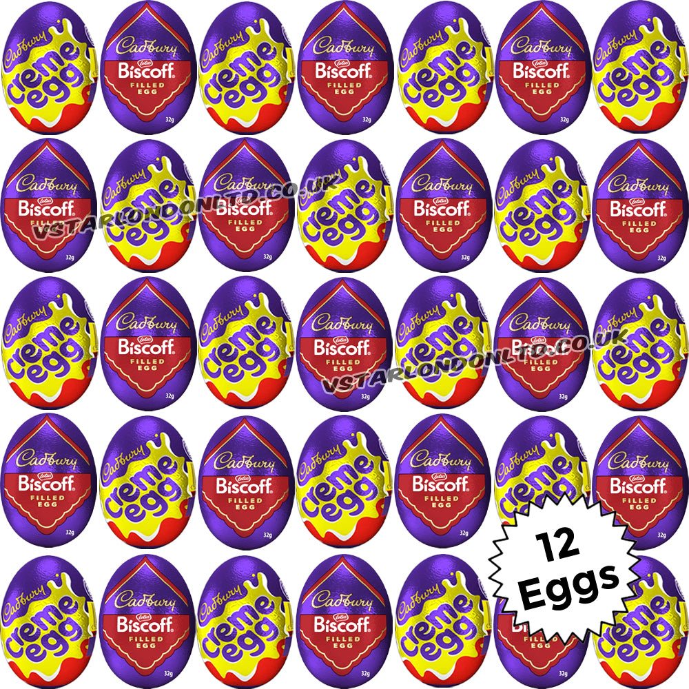 Cadbury Biscoff & Creme Egg Mix – 12, 24 & 48 Eggs | Easter 2026