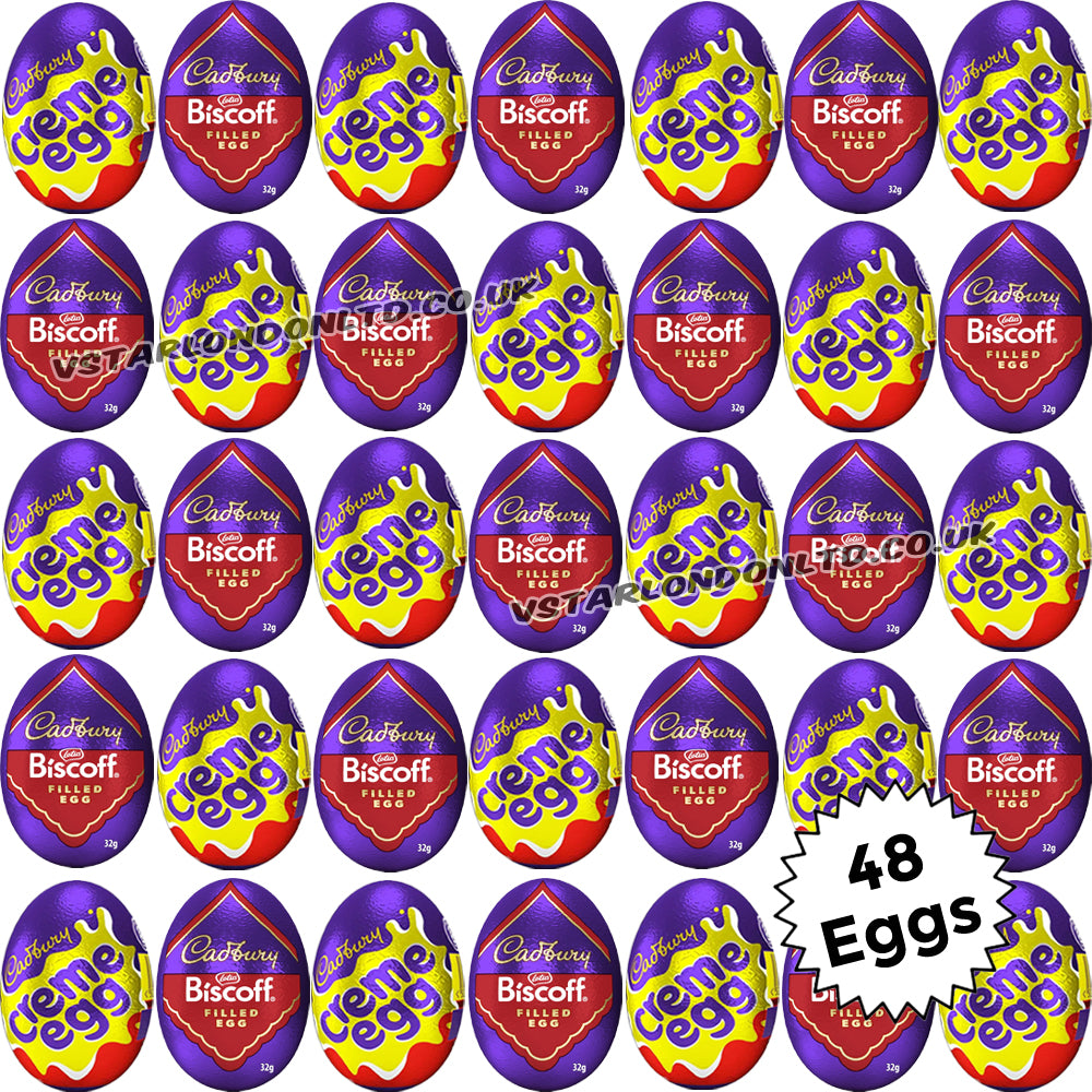 Cadbury Biscoff & Creme Egg Mix – 12, 24 & 48 Eggs | Easter 2026