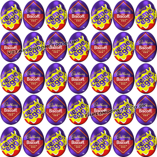 Cadbury Biscoff & Creme Egg Mix – 12, 24 & 48 Eggs | Easter 2026