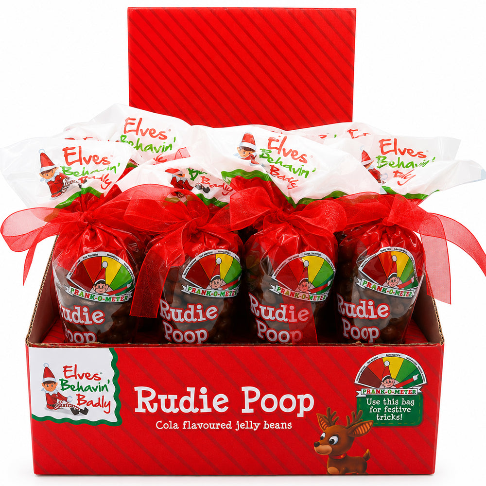 Elves Behavin' Badly Rudie Poop Jelly Beans Cone 96g (Box of 24)