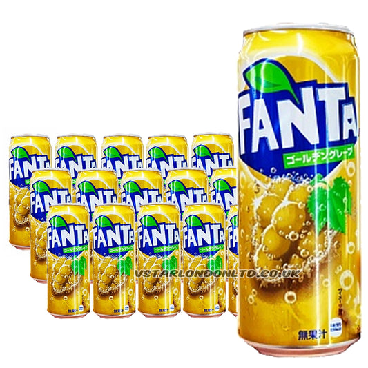 Fanta Japanese Golden Grape 500ml (12 & 24 Cans)