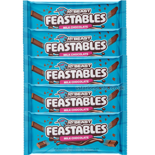 Feastables MrBeast Milk Chocolate Bar 60g