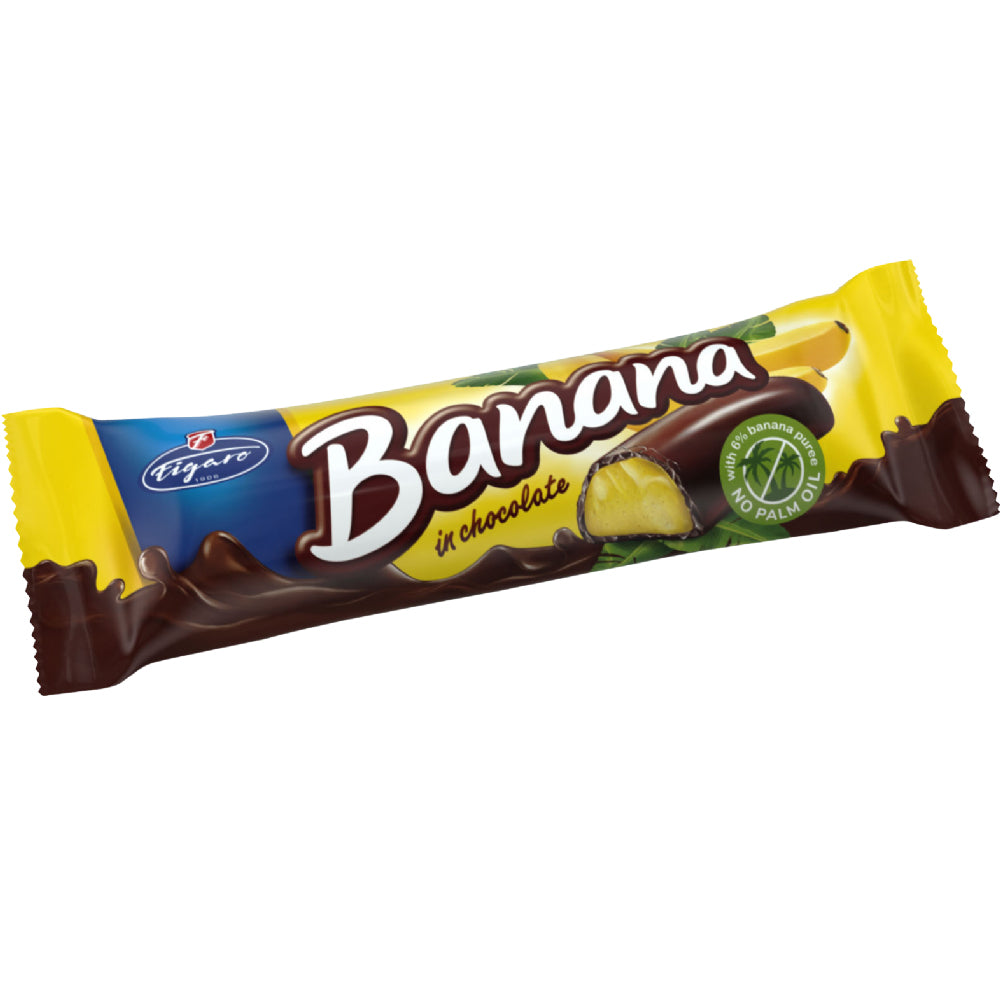Figaro Chocolate Banana Bar Box (35 × 25g)
