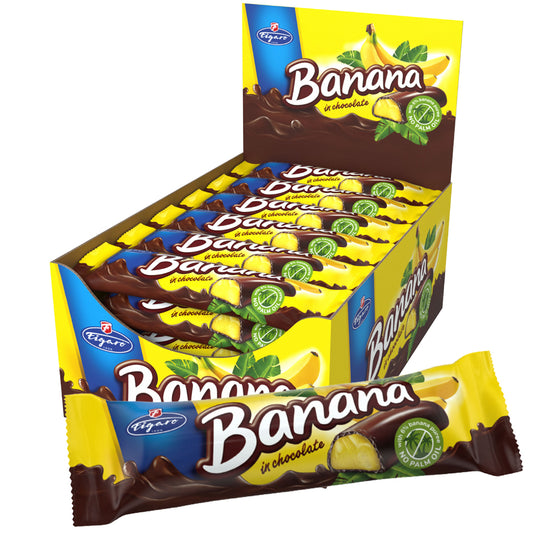 Figaro Chocolate Banana Bar Box (35 × 25g)