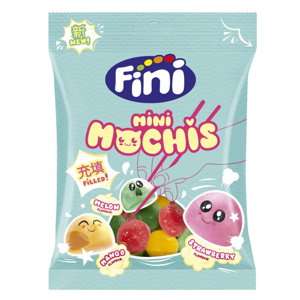 Fini Mini Mochis Fruit Flavoured Sweets 90g (Box of 12)