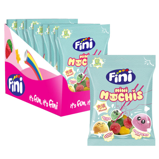 Fini Mini Mochis Fruit Flavoured Sweets 90g (Box of 12)
