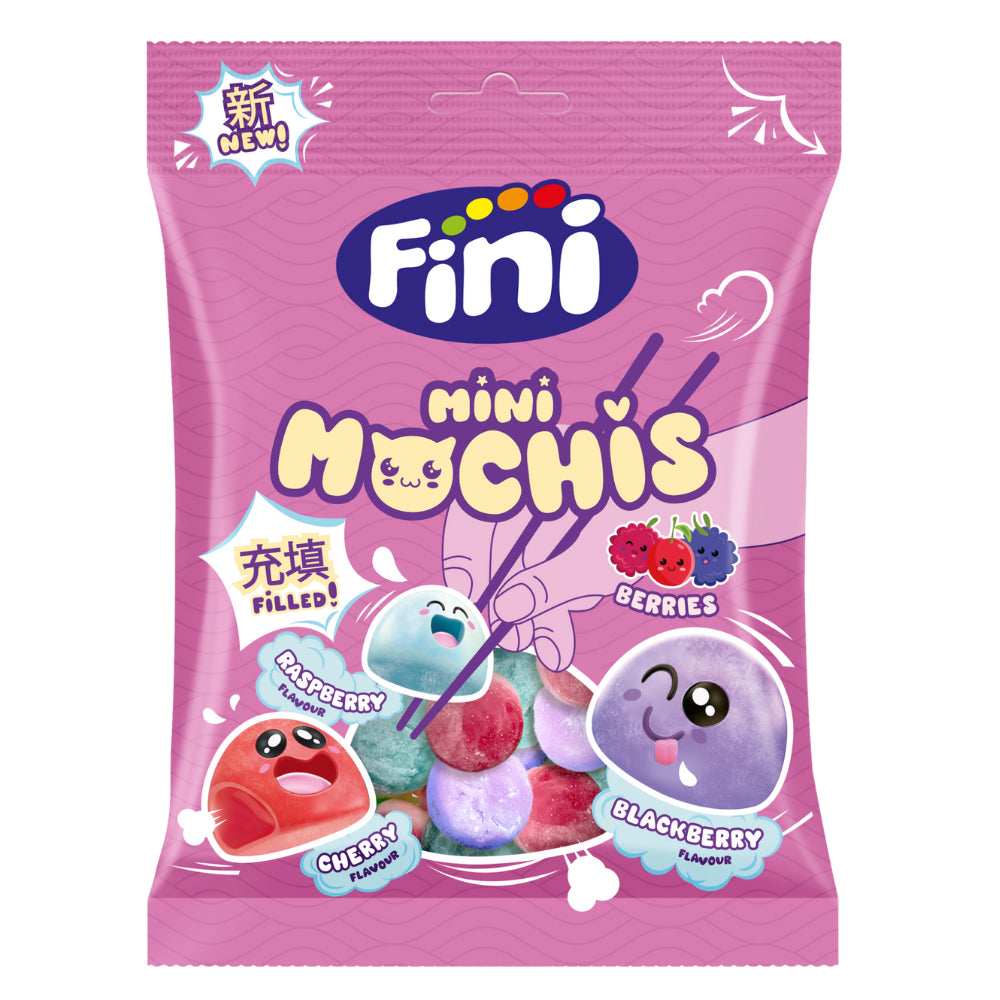 Fini Mini Mochis Berries Bag 90g (Box of 12)