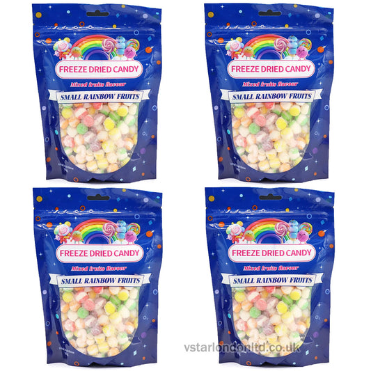Freeze Dried Candy Small Rainbow Fruits Pouch 90g