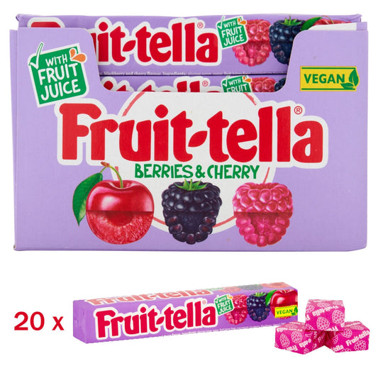 Fruit-tella Chewy Fruit Candy Sticks 41g