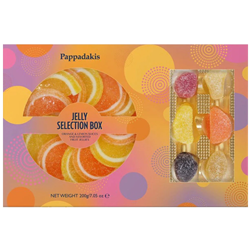 Fruit Jelly Slices Gift Box 6x200g | Assorted Fruity Jellies
