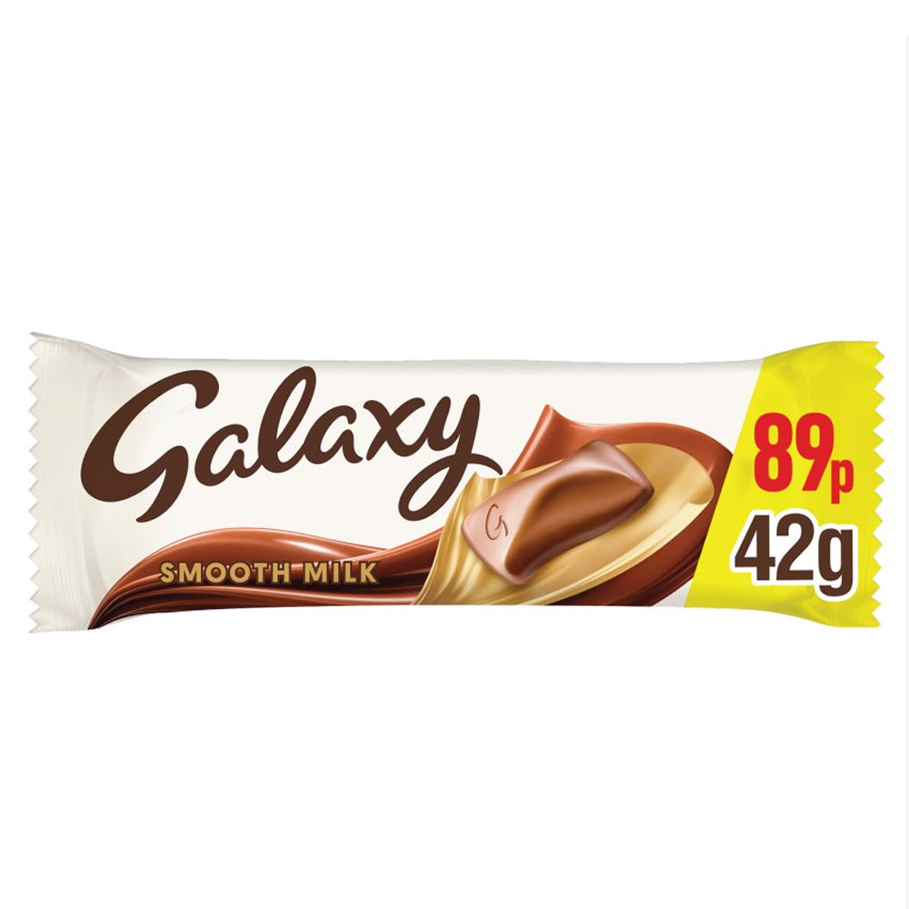 Galaxy Milk Chocolate Bar PMP 42g (Box of 24)
