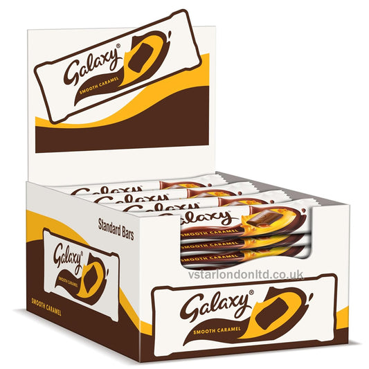 Galaxy Smooth Caramel & Milk Chocolate Snack Bar 48g