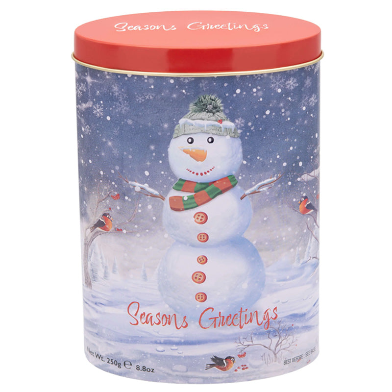 Gardiners Snowman Vanilla Fudge Oval Tin 250g