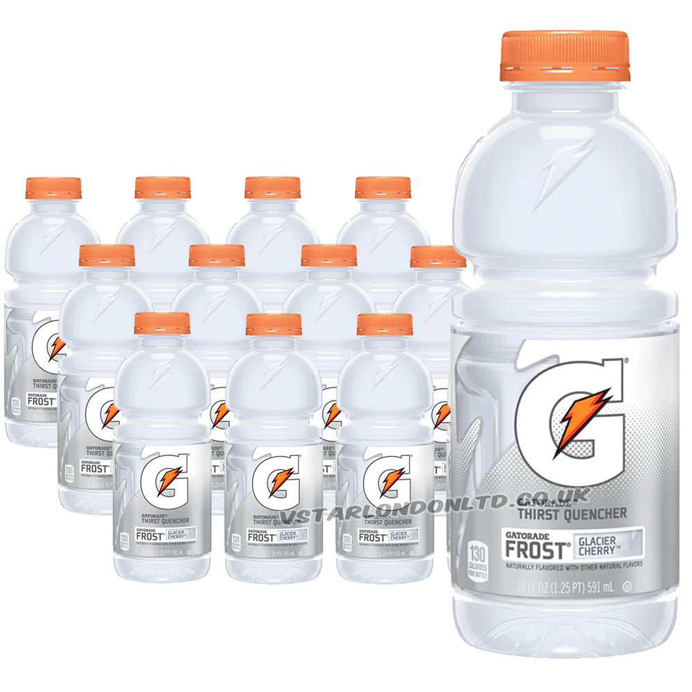 Gatorade Frost Glacier Cherry Sports Drink 591ml (6, 12 & 24 Bottles)
