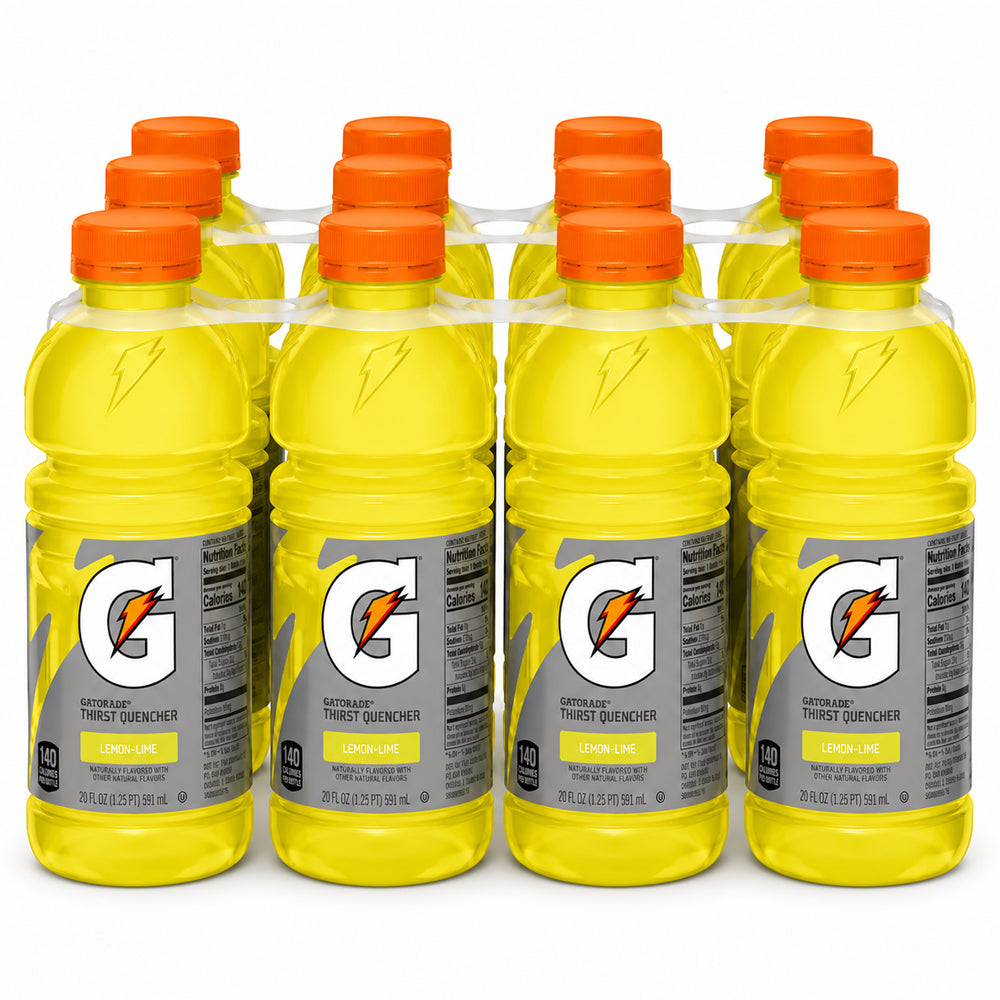 Gatorade Electrolyte Drink – 591ml | 12 or 24 Bottles | Multiple Flavors