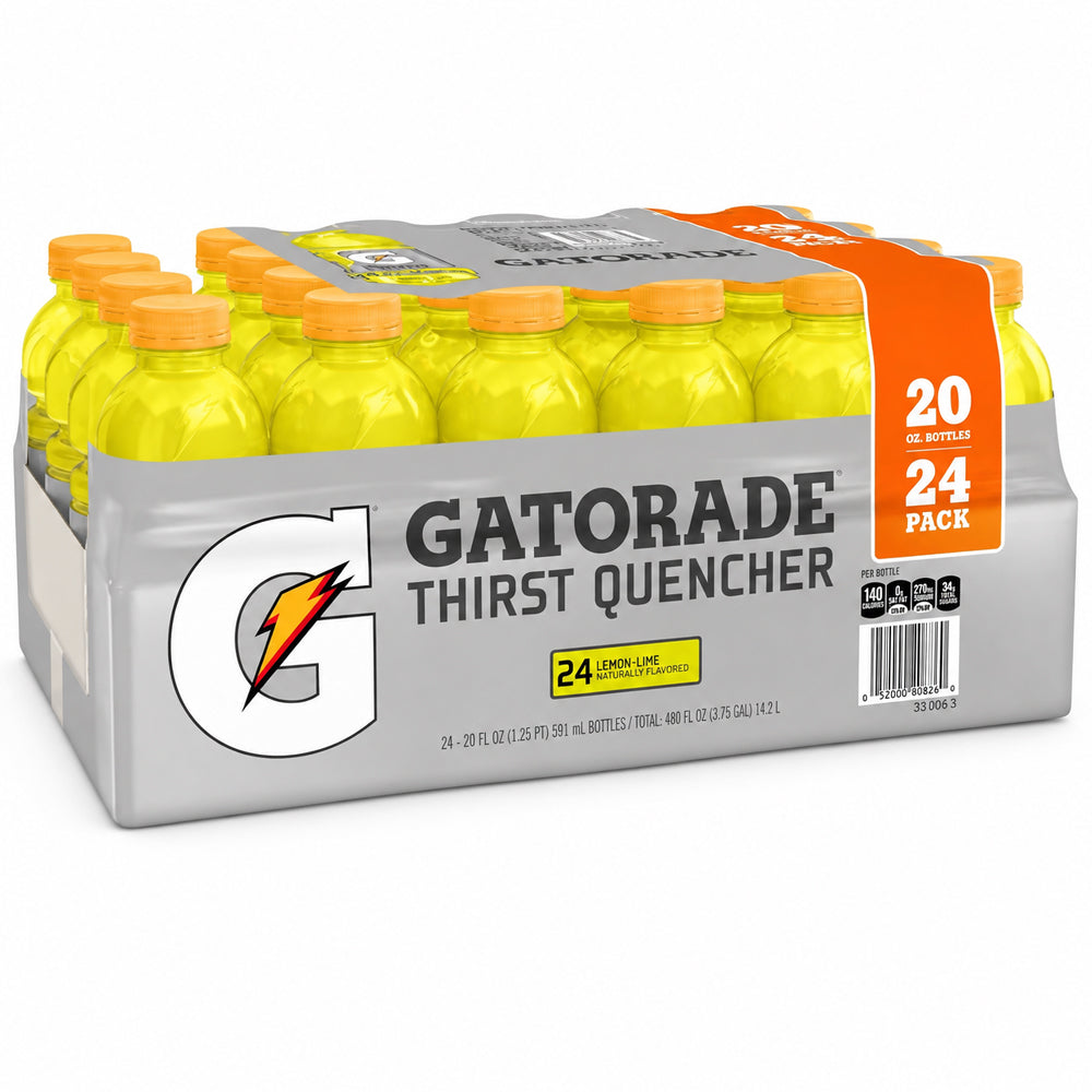 Gatorade Electrolyte Drink – 591ml | 12 or 24 Bottles | Multiple Flavors