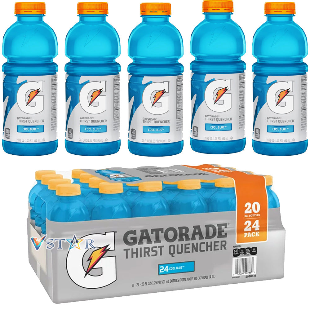 Gatorade Cool Blue Sports Drinks (24 x 590ml)