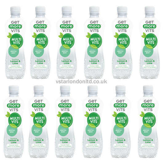 Get More Vits 500ml Vitamin Drinks – 12 Bottle Packs