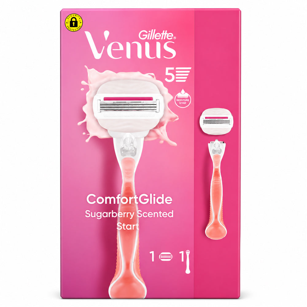 Gillette Venus ComfortGlide Sugarberry Razor 1UP
