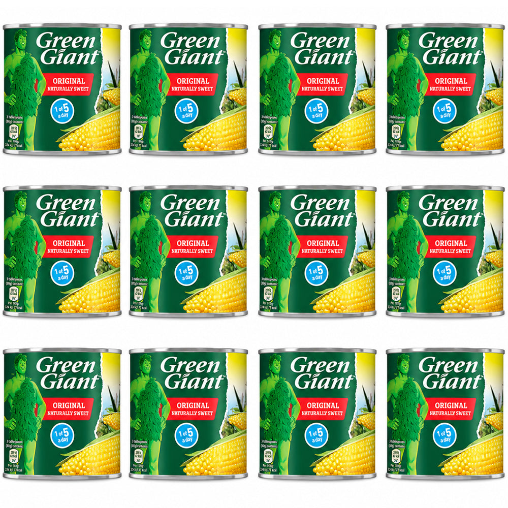 Green Giant Niblets Original Sweetcorn 340g PMP (Case of 12)