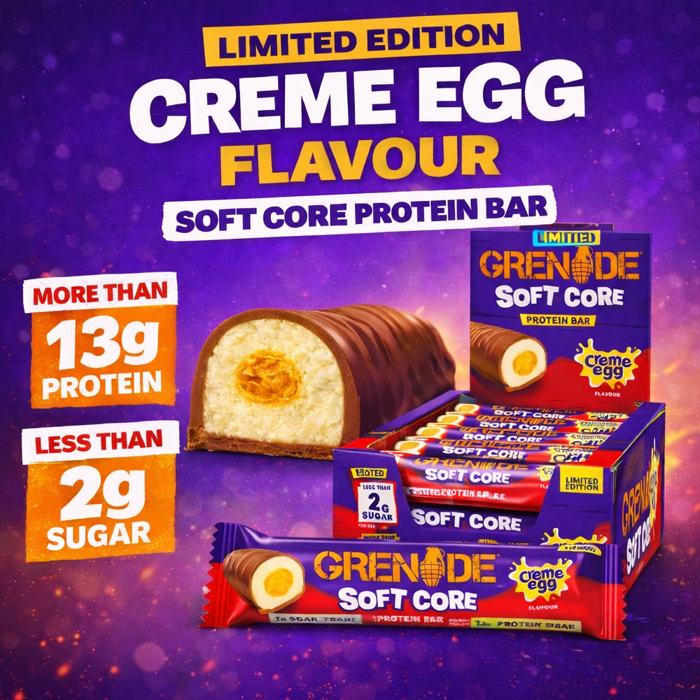 Grenade Creme Egg Flavour Protein Bar 45g (9 & 18 Bars)