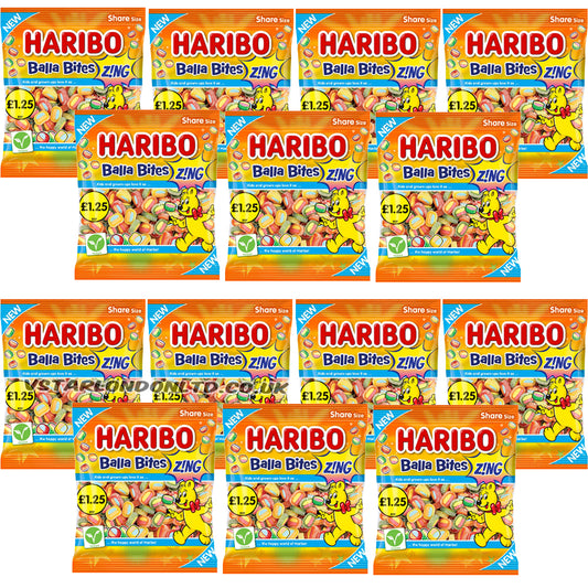 HARIBO Balla Bites Z!NG 140g PMP (Box of 12)