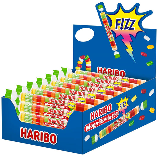 HARIBO Mega-Roulette Sour 45g (Box of 40)