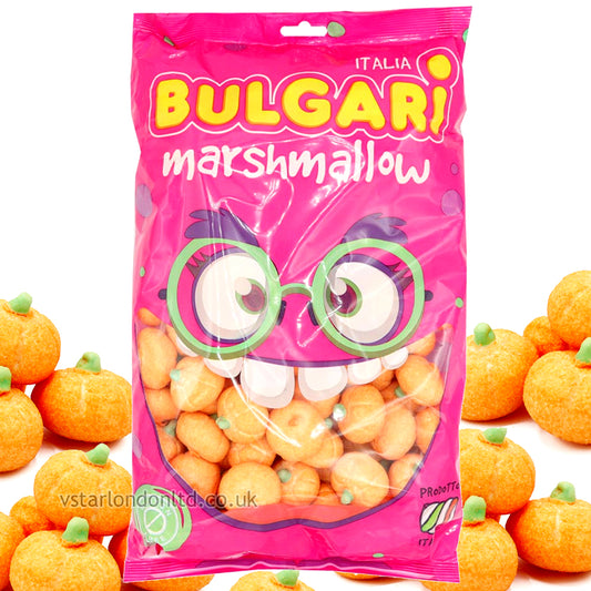 Halloween Pumpkin Marshmallows 900g Bag