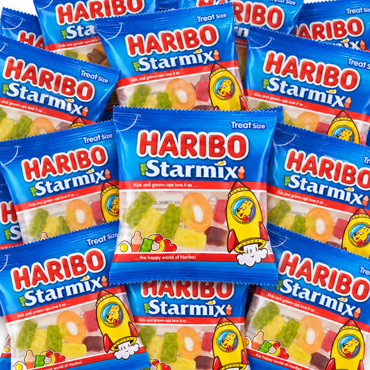 HARIBO Starmix Mini Bag 16g Gummy Sweets (50 - 500 Bags)