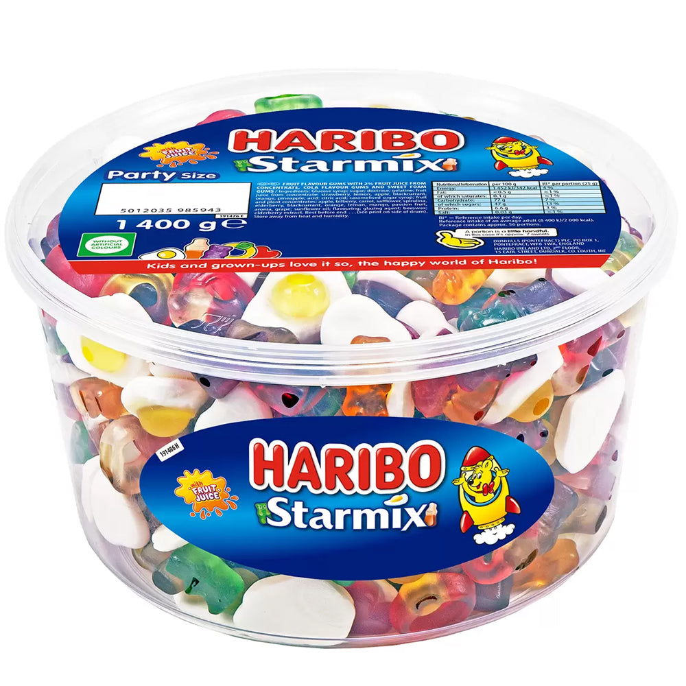 Haribo Starmix Party Tub 1.4kg