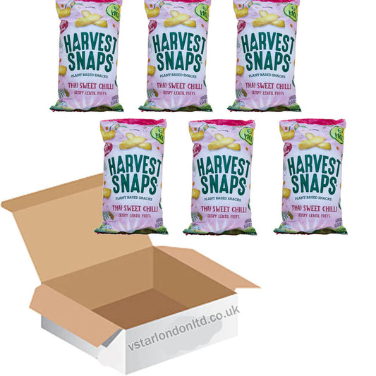 Harvest Snaps Thai Sweet Chilli Puffs 6 x 18g (Box of 6)