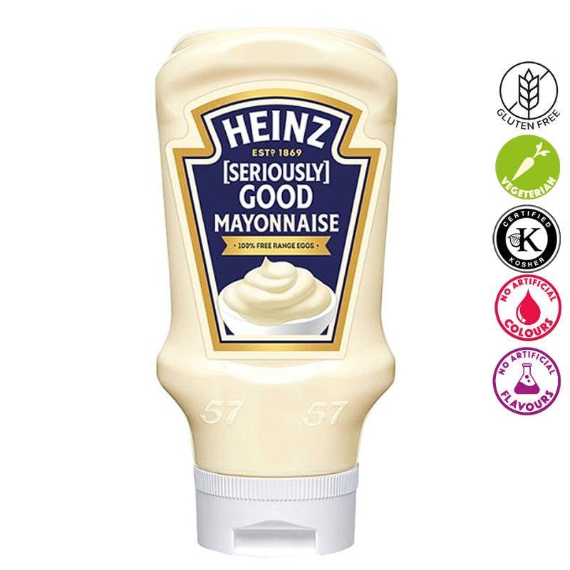 Heinz Mayonnaise 400ml – 5 & 10 Bottles | Free Range Egg Mayo