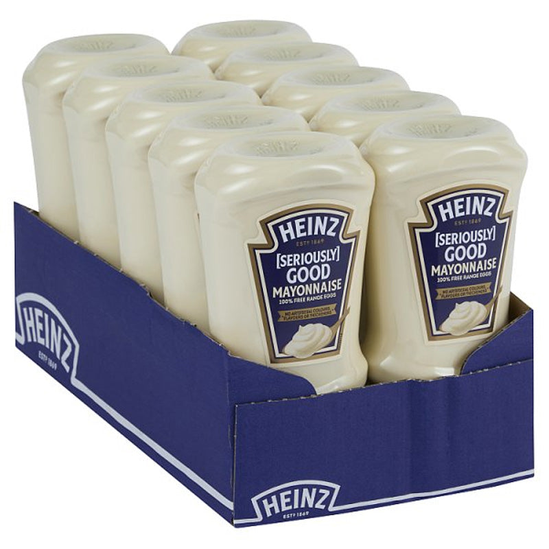 Heinz Mayonnaise 400ml – 5 & 10 Bottles | Free Range Egg Mayo