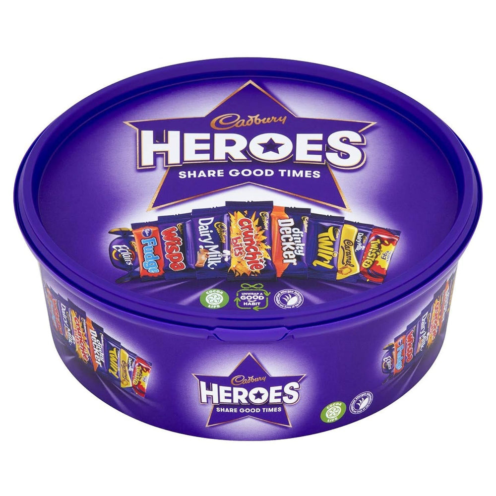 Cadbury Heroes Chocolate Tub 550g