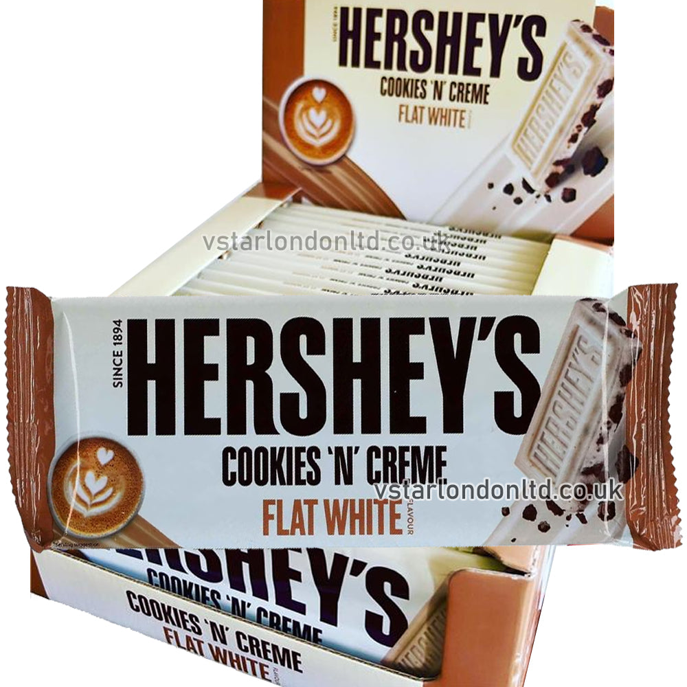 Hershey's Cookies N Creme Flat White Flavour 90g (Box of 24)