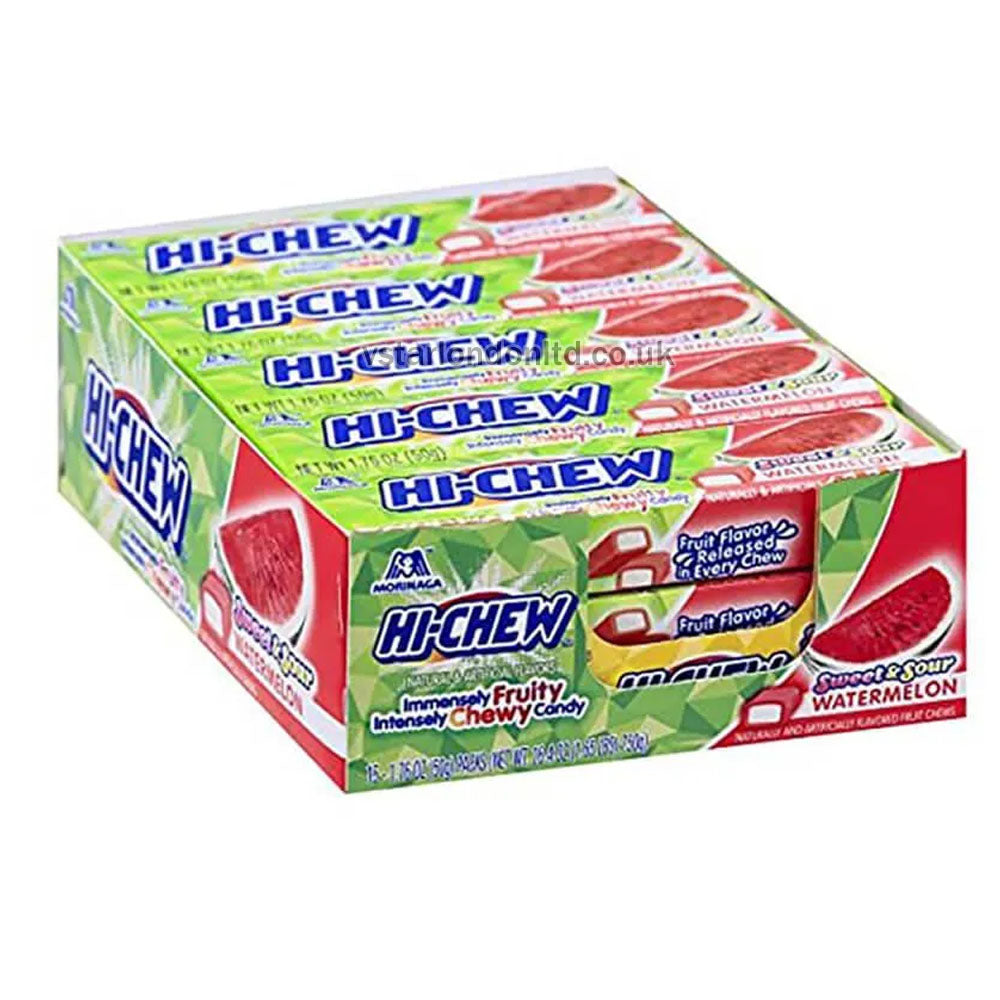 Hi-Chew Chewy Fruit Candy – 50g x 15 Packs (Multi-Flavours)