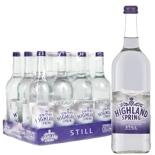 Highland Spring Still Spring Water 750ml (Case of 12)