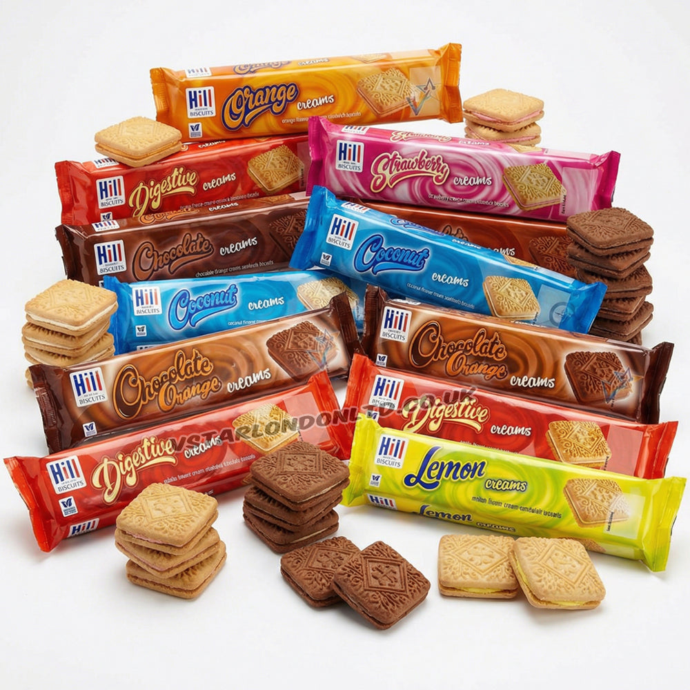 Hills Cream Biscuits 150g Random Mixed Pack (12, 24 or 36 Biscuits)