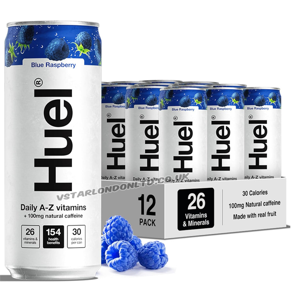 Huel Daily A-Z Vitamins Mixed Sparkling Drink 330ml (6 & 12 Cans)