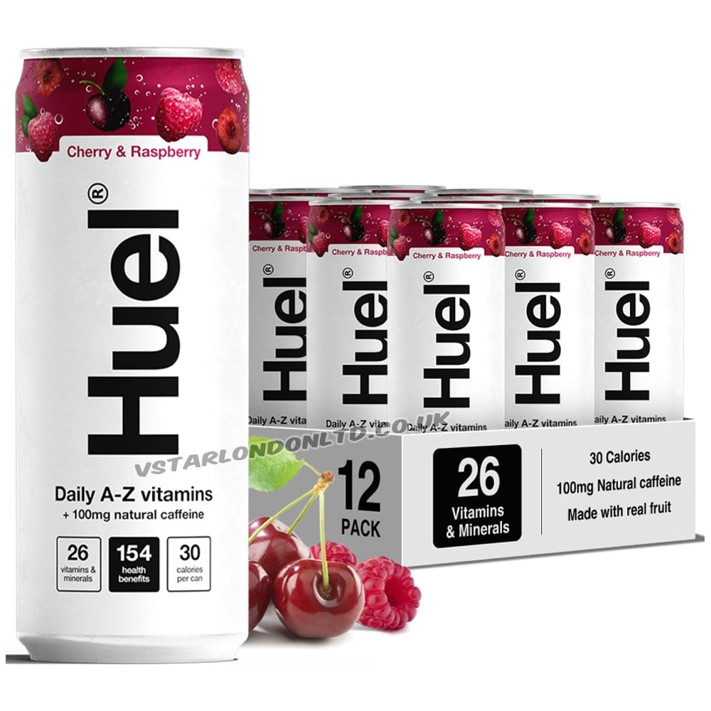 Huel Daily A-Z Vitamins Mixed Sparkling Drink 330ml (6 & 12 Cans)