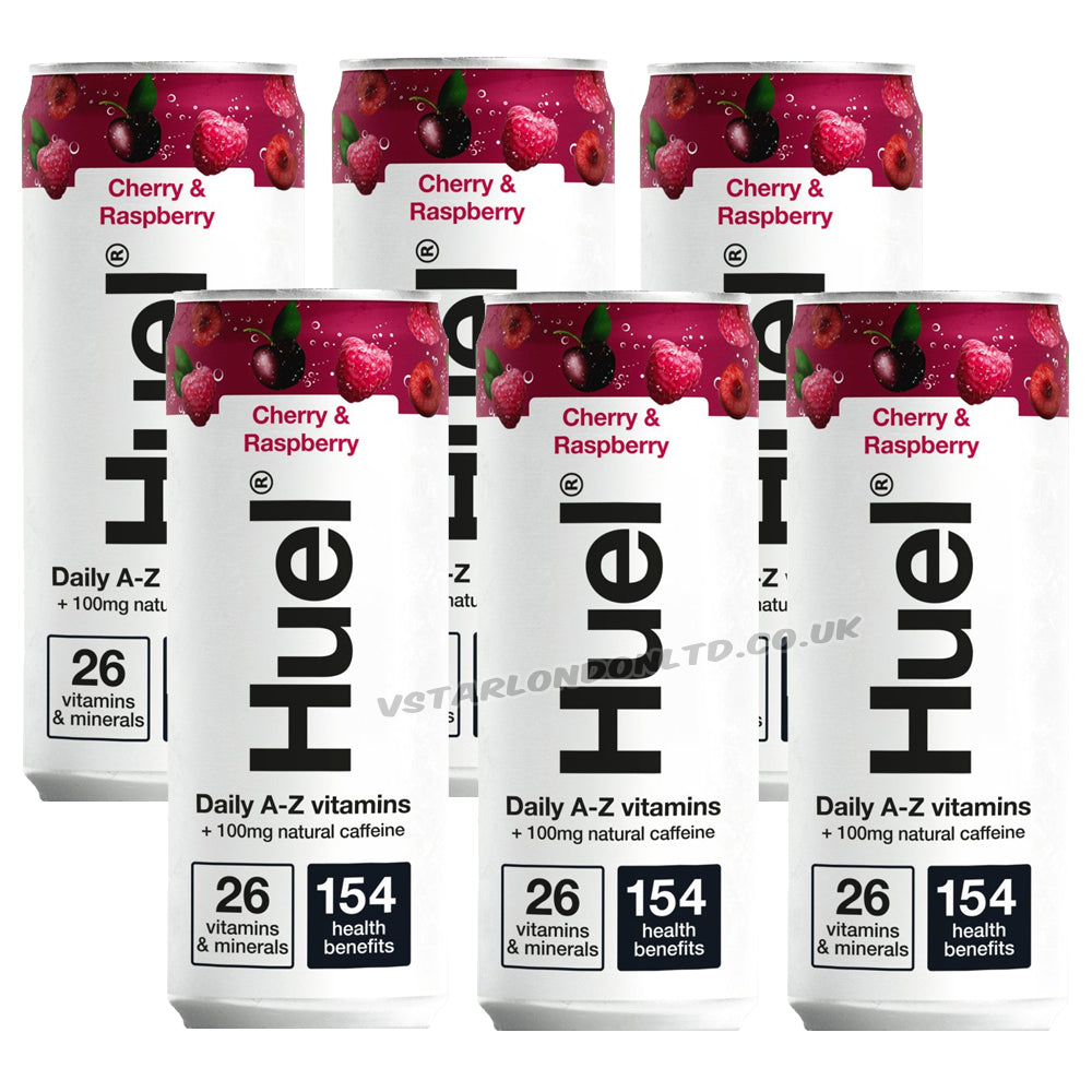 Huel Daily A-Z Vitamins Mixed Sparkling Drink 330ml (6 & 12 Cans)